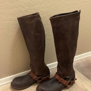 VINTAGE Freebird by Steven Haavn Moto Biker Boot 9